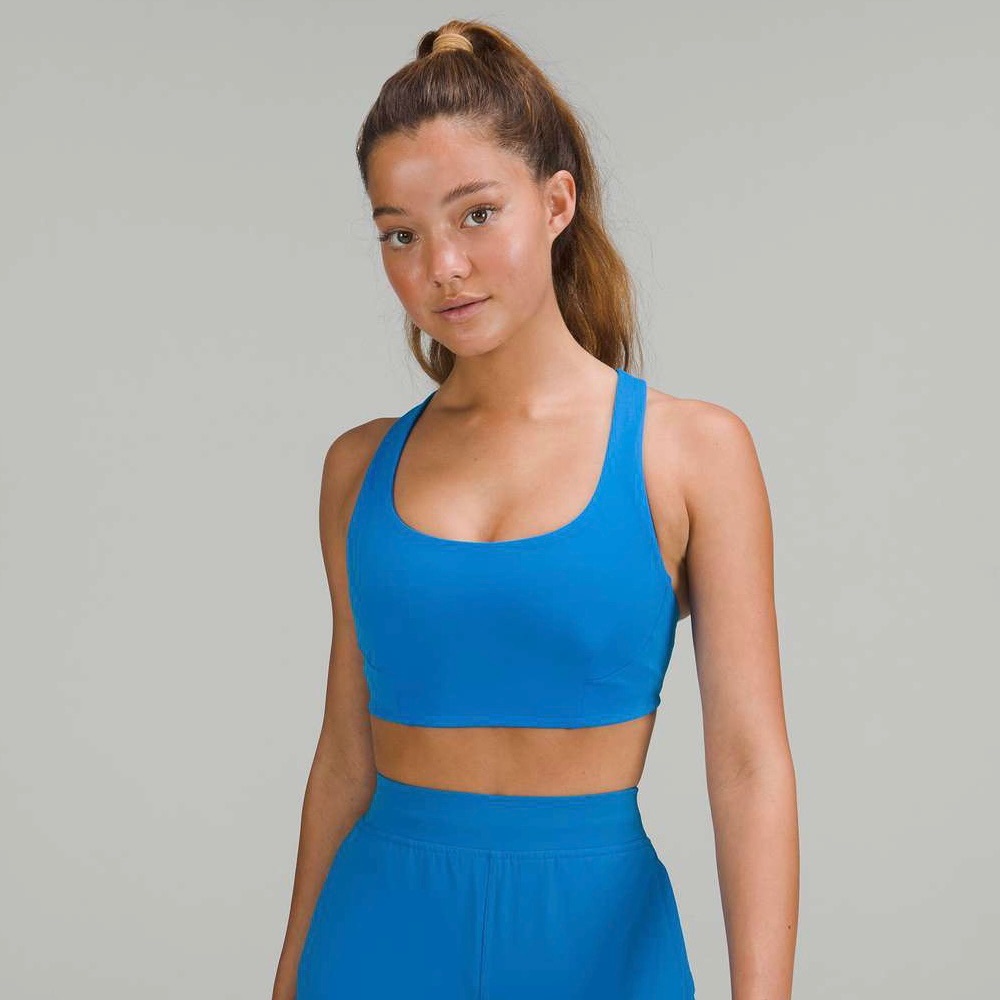 Lululemon Wunder Train Bra - Poolside - Size 8
